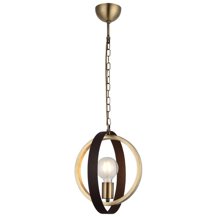 Opviq Candelabro de Metal Tado - 75-01 en Antigüedad y Marrón